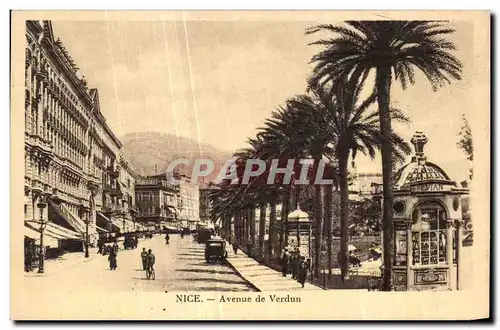 Cartes postales Nice Avenue de Verdun