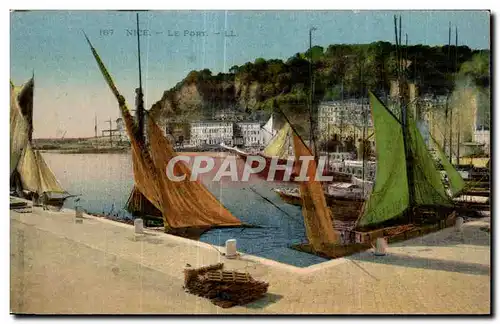 Cartes postales Nice Le Port Bateaux