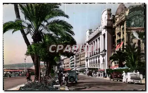 Cartes postales La Cote D Azur Nice La Promenade des Anglais Palais de la Mediter