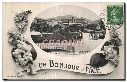 Cartes postales Un Bonjour De Nice