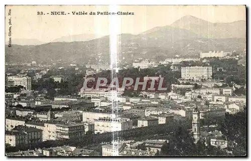 Cartes postales Nice Vallee du Paillon cimiez