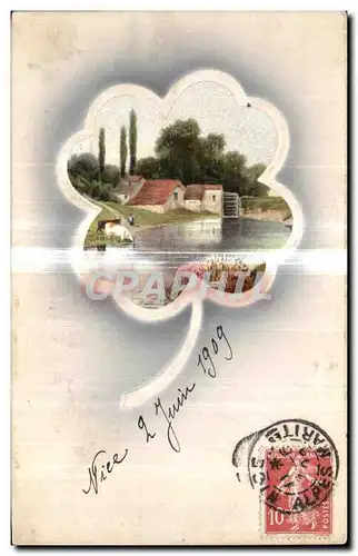 Cartes postales Nice Fantaisie 1909