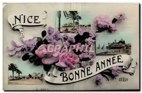 Cartes postales NIce Bonne Annee