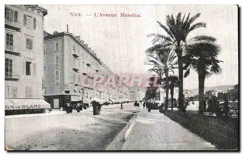 Cartes postales Nice L Avenue Massena