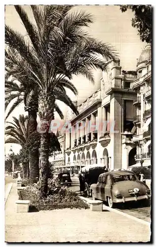 Cartes postales La Cote d Azur Nice Promenade des Anglais Le Palais de la Mediterranee