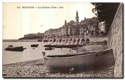 Ansichtskarte AK Menton La Vielle Ville