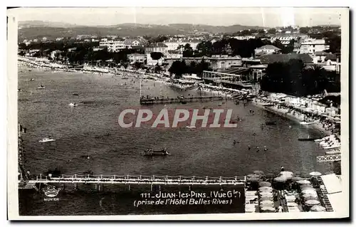 Cartes postales Juan les Pins prise de I Hotel Belles Rives