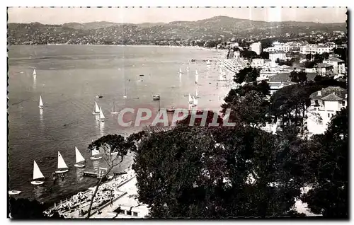 Cartes postales Juan Les Pins Vue generale de la Bale