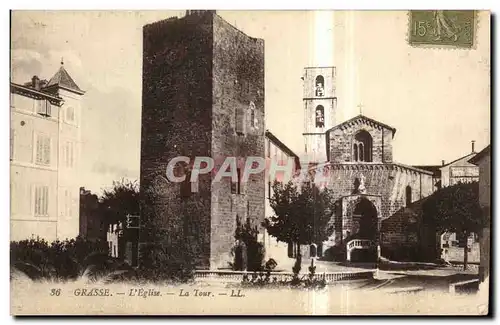 Cartes postales Grasse L Eglise La Tour