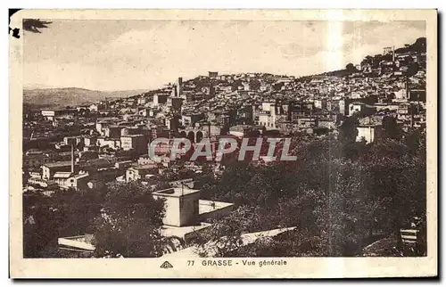 Cartes postales Grasse Vue generale