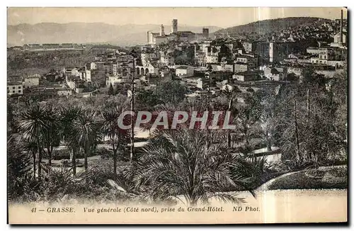 Ansichtskarte AK Grasse Vue generale prise du Grand Hotel