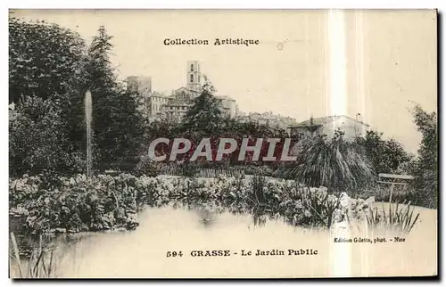 Cartes postales Grasse Le Jardin Public