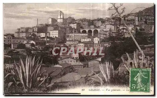 Cartes postales Grasse Vue generale