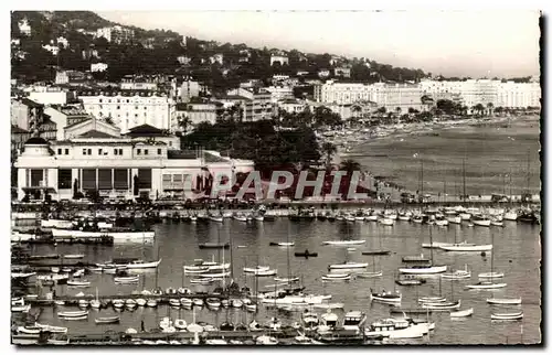 Cartes postales La Cote D Azur Cannes Le Port et la Croisette