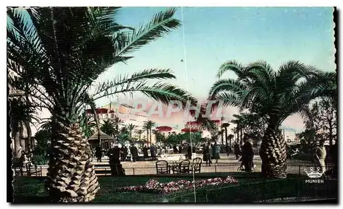 Ansichtskarte AK Cannes Les Jardins du Casino