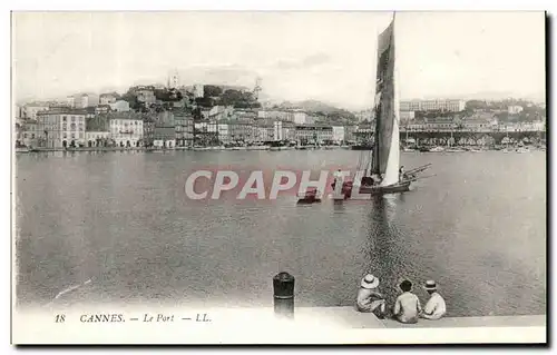 Cartes postales Cannes Bateau