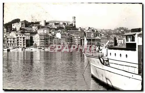 Cartes postales A Cannes Le port et le Suquet