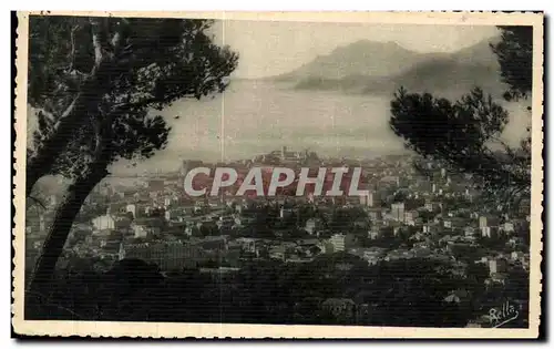 Cartes postales La Cote D Azur Cannes et L Esterel Vue d ensemble