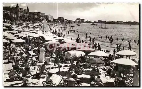 Cartes postales Cannes La Plage