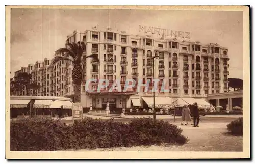 Ansichtskarte AK Cannes Le Martinez La Croisette