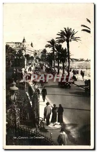 Cartes postales Cannes La Croisette