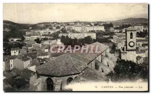 Cartes postales Cannes Vue Generale