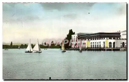 Cartes postales Enghien les Bains Le Casino et le Lac