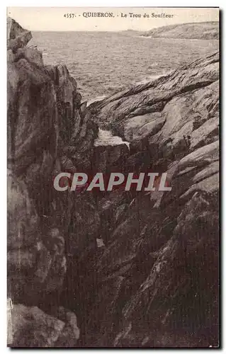 Cartes postales Quiberon Le Trou du Souffleur