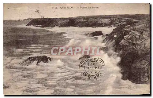 Cartes postales Quiberon La Pointe du Scouro
