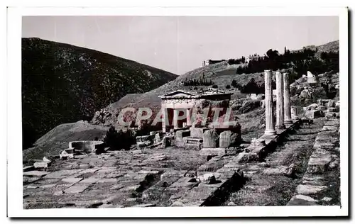 Ansichtskarte AK Grece Greece Delphes Le tresor des Atheniens