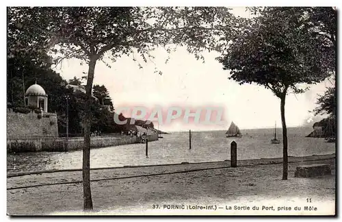 Cartes postales Pornic La Sarthe du Port prise du Mole