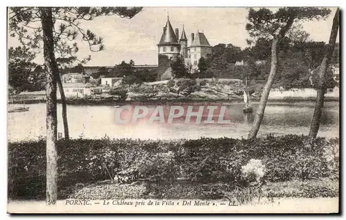 Ansichtskarte AK Pornic le Chateau pris de la Villa Del Monte