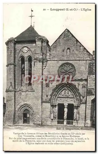 Cartes postales Longpont L Eglise