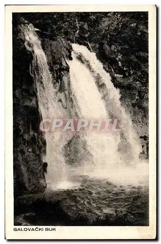 Cartes postales les lacs de Plitvice Croatie croatia