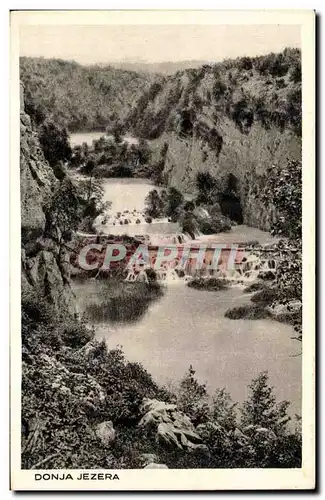 Cartes postales Donja Jezera Les lacs de Plitvice Croatia Croatie