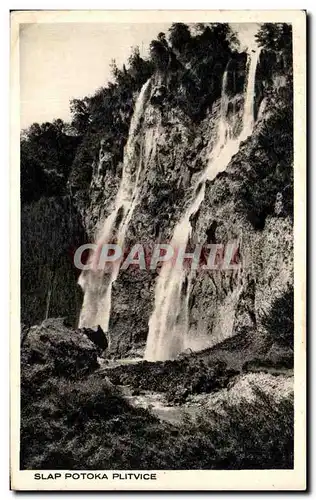 Cartes postales Slap Potoka Plitvice Croatie Croatia