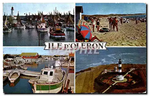 Cartes postales moderne Ile D Oleron Le port huitrier sur le chenal Huitre Oyster