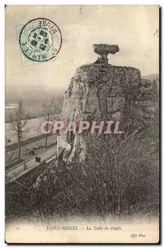 Cartes postales Saint Mihiel La Table du Diable