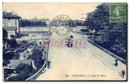 Cartes postales Toulouse Le Pont de Pierre