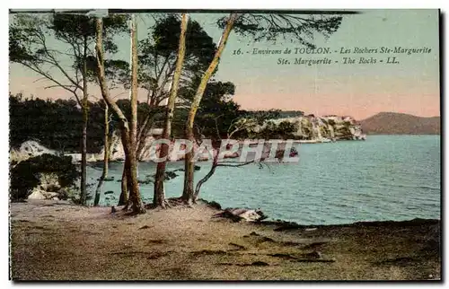 Cartes postales Environs de Toulon Les Rochers Ste Marguerite