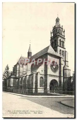 Ansichtskarte AK L Isle Adam L Eglise Saint Martin