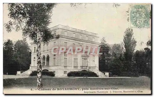 Cartes postales Chateau de Royaumont Pres Asnieres sur Oise