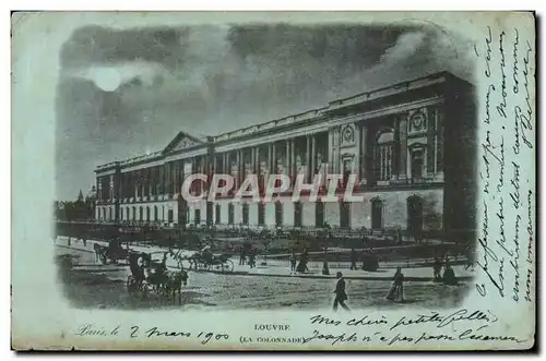 Cartes postales Louvre La Colonnade