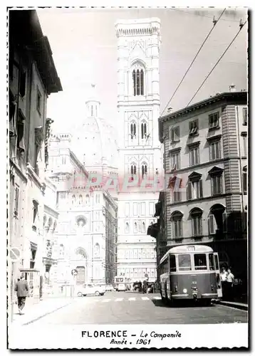 Cartes postales Florence Le Companile Annee 1961