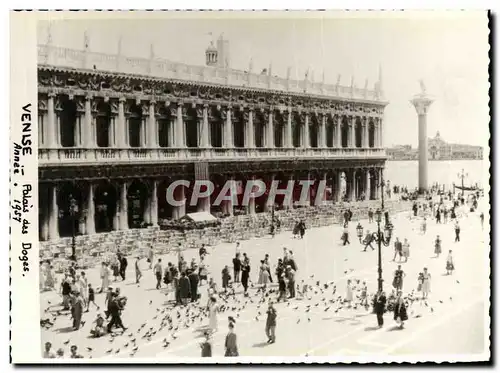 Ansichtskarte AK Venise Palais des Doges Annee 1957