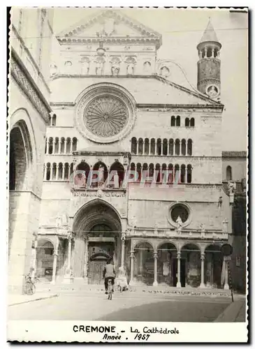 Cartes postales Cremone La Cathedrale Annee 1957