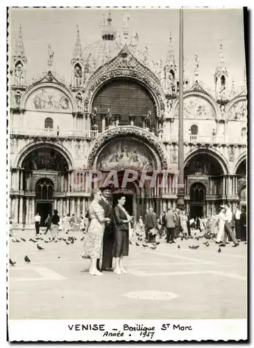 Ansichtskarte AK Venise Bosiligue St More Annee 1957