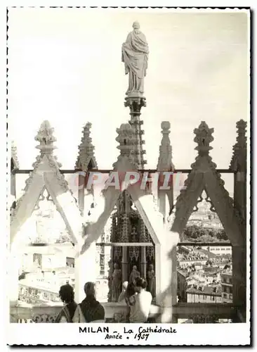 Ansichtskarte AK Milan La Cathedrale Annee 1957