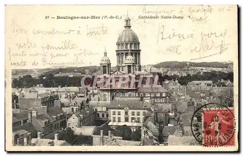 Cartes postales Boulogne Sur Mer Cathedrale Notre Dame