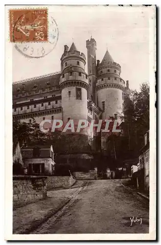 Cartes postales Chateau De Pierrefonds L Arrivee au chateau